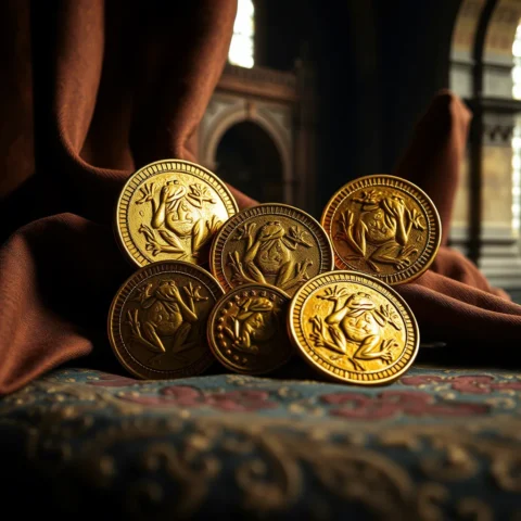 moedas de ouro