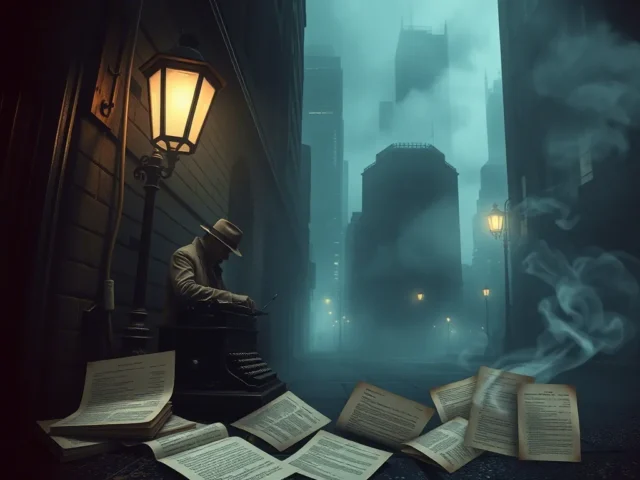 Estilo noir homem MrFrog